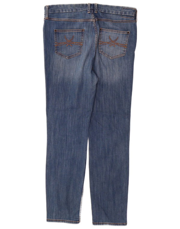 Женские джинсы скинни Marks & Spencer UK 16, большие W34 L30, синие, хлопок