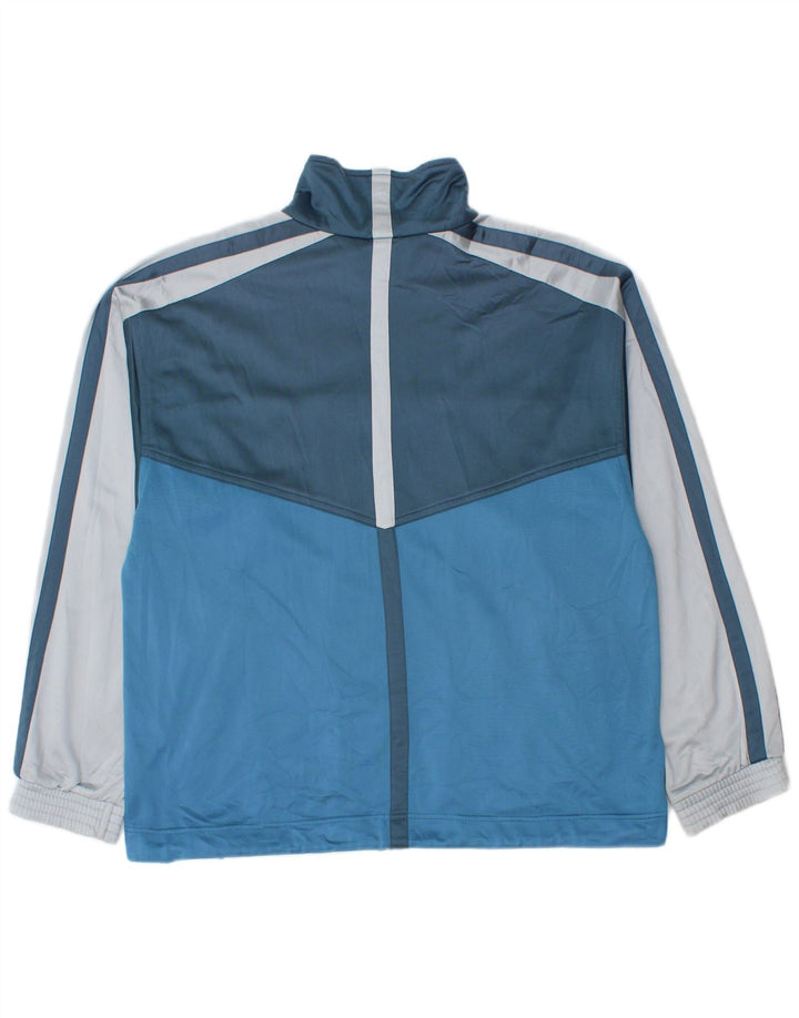 Мужской спортивный костюм Lotto, большой синий, полиэстер с цветными блоками