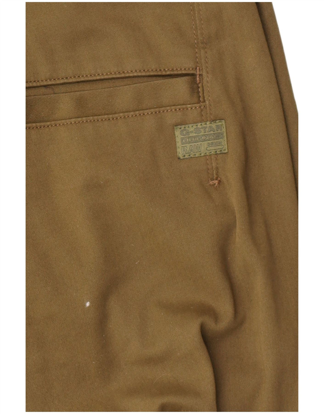 G-STAR Womens Slim Chino Trousers W32 L30 Khaki