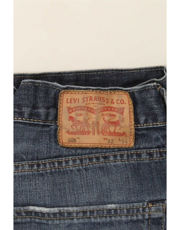 Женские прямые джинсы Levi's 508 W32 L28 синие