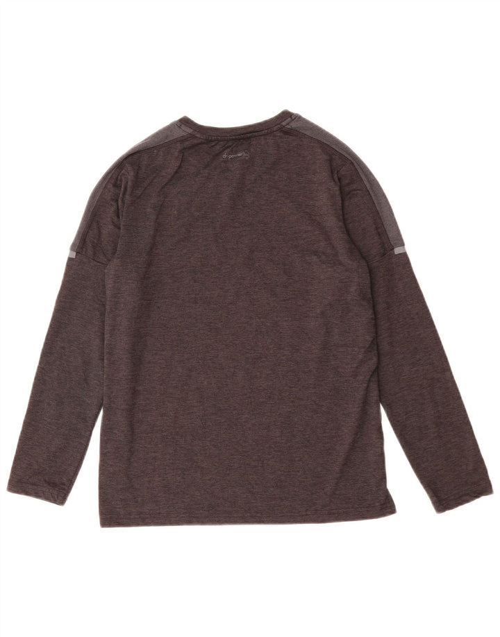 Топ Russell Athletic для мальчиков с длинными рукавами, 10–11 лет, большой серый с цветными блоками