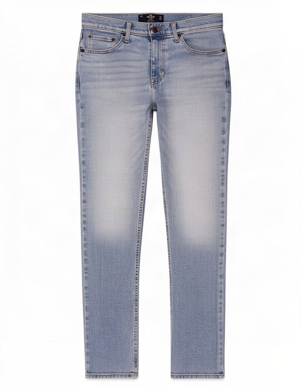 Мужские джинсы скинни Hollister W31 L30, синий хлопок