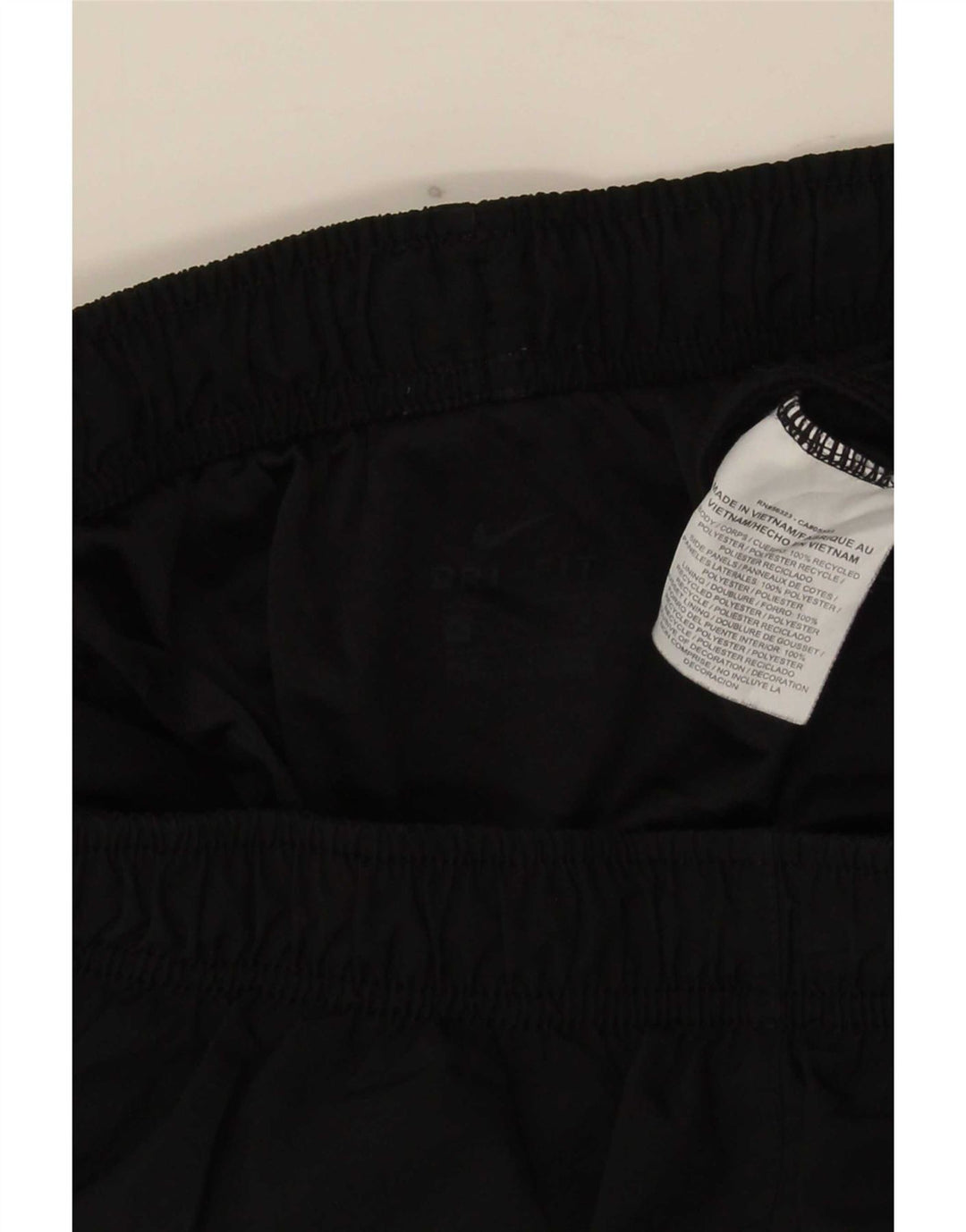 Женские спортивные шорты Nike Dri Fit UK 16, большие черные, полиэстер