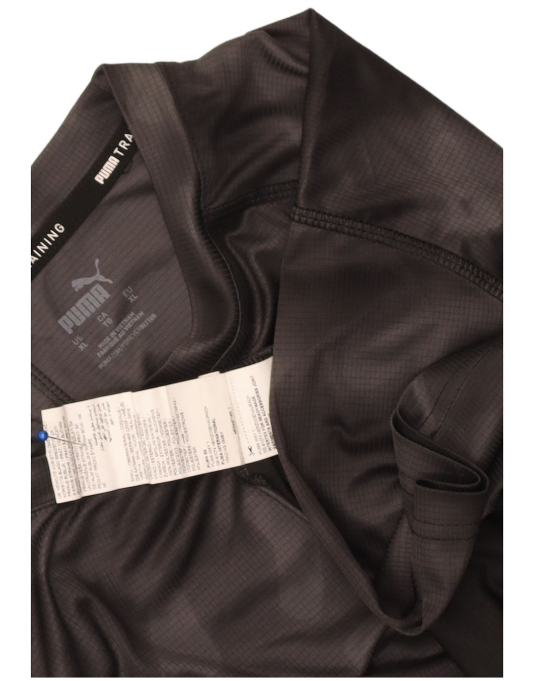 Мужская футболка Puma Top XL Серая камуфляжная полиэстер