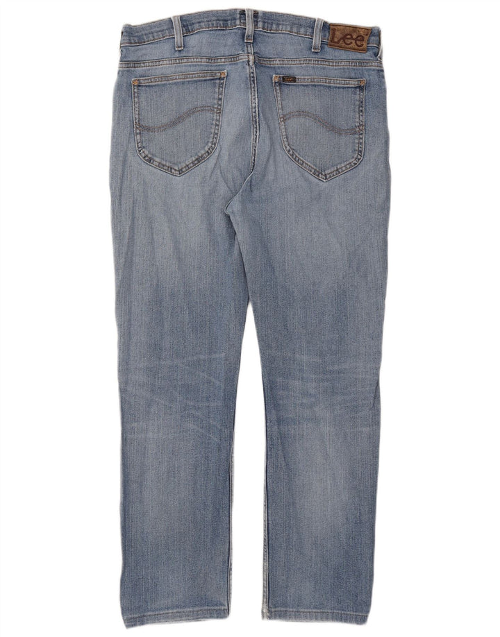 Мужские джинсы Lee Rider Slim W36 L27, синий хлопок
