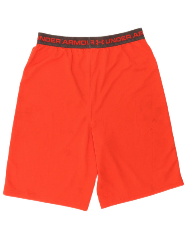Спортивные шорты с рисунком Under Armour для мальчиков Heat Gear, 13–14 лет, XL, оранжевые
