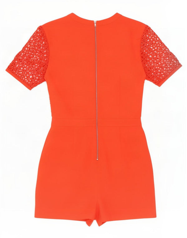 Женский комбинезон с короткими рукавами Topshop UK 10, маленький красный