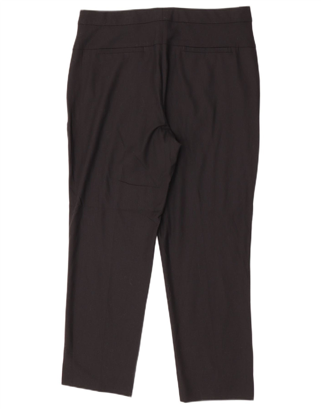 Женские прямые костюмные брюки Marks & Spencer UK 12, средние W32 L26, черные