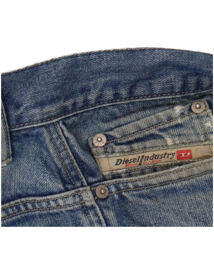 Мужские джинсы Diesel Bootcut W36 L30 синие, хлопок