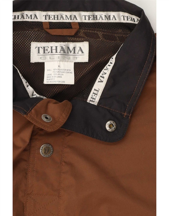 Мужской пуловер-дождевик Tehama UK 42 XL, коричневый полиэстер