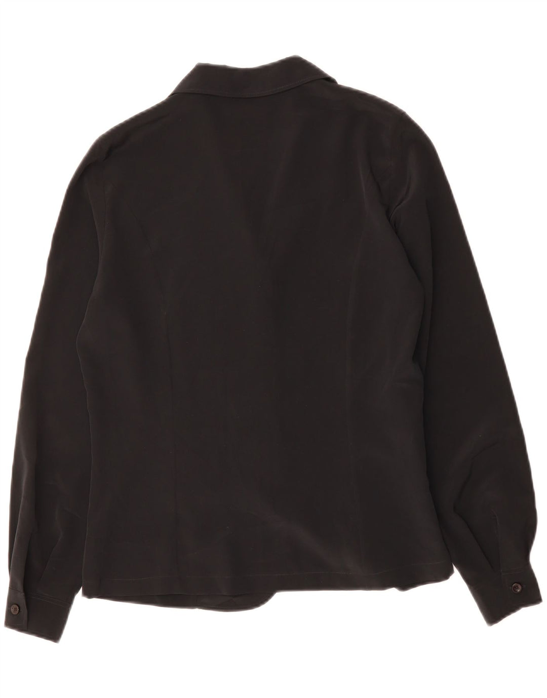 RENATO BALESTRA Женская Блузка-Рубашка IT 44 Средний Черный Полиэстер