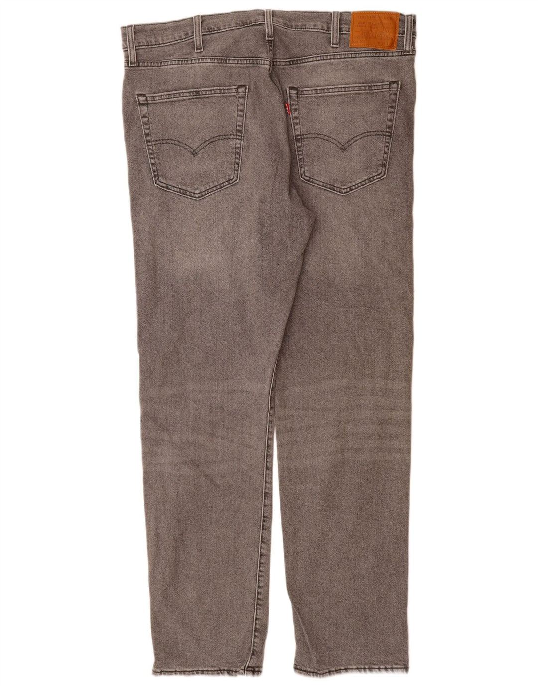 Мужские зауженные джинсы Levi's 502 W38 L34 Серые хлопковые