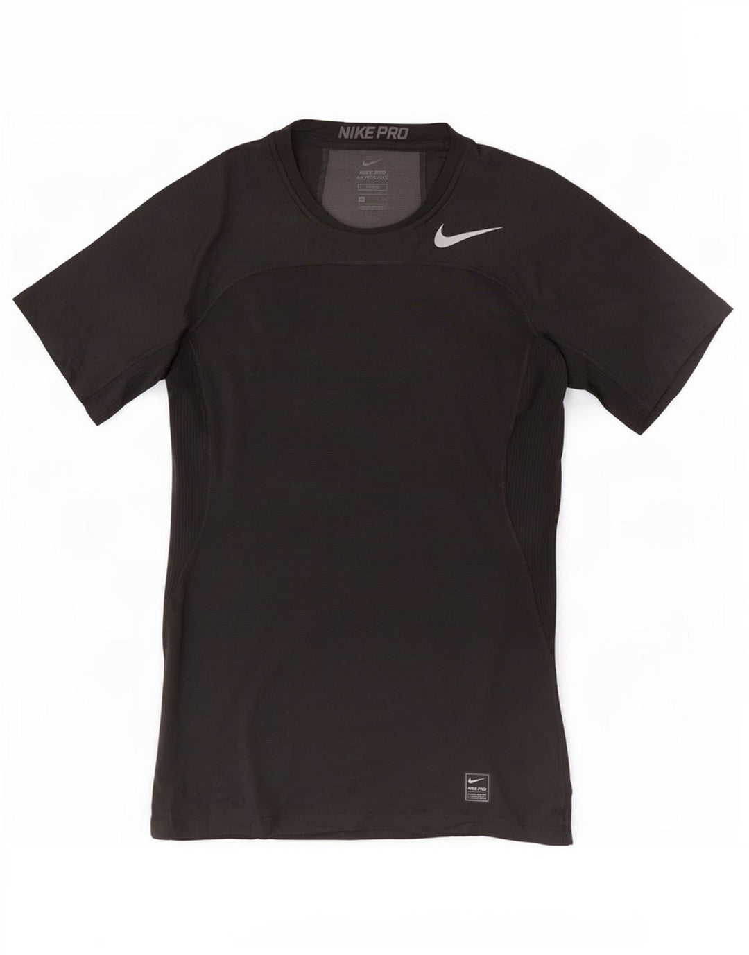 Мужской жилет с графическим принтом Nike Dri Fit, маленький черный полиэстер с геометрическим рисунком