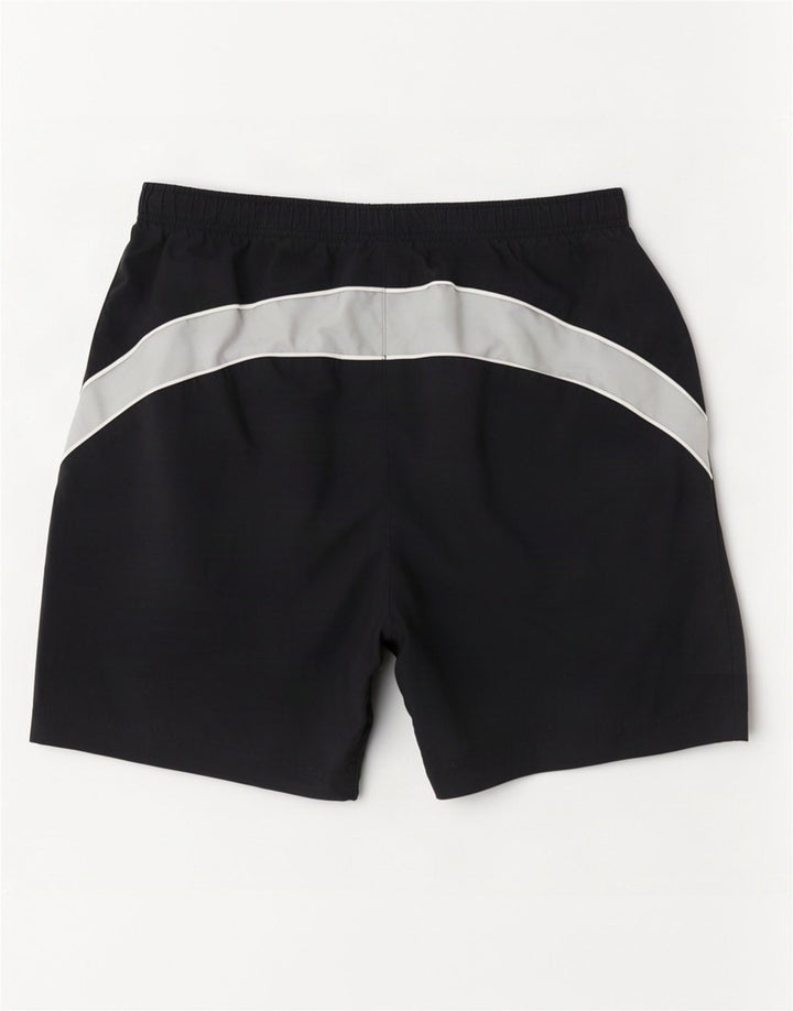 Мужские спортивные шорты Nike XL, черные нейлоновые с цветными блоками