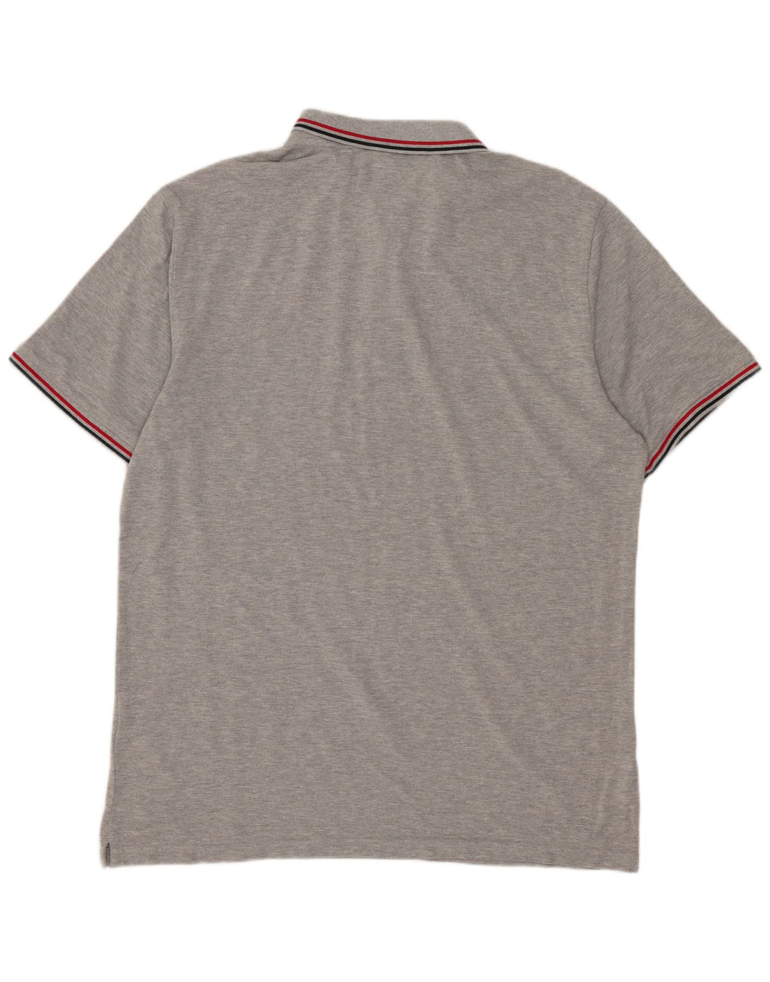 SUPERDRY Мужская рубашка-поло 2XL Серый хлопок