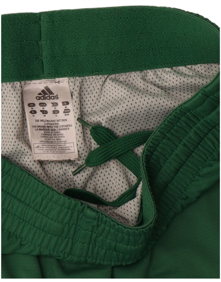Мужские спортивные шорты Adidas Celtics среднего размера из полиэстера с цветными блоками