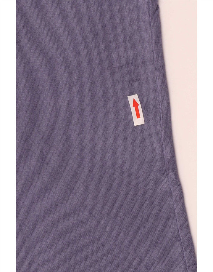 Мужская футболка Zara Top Medium Purple из вискозы