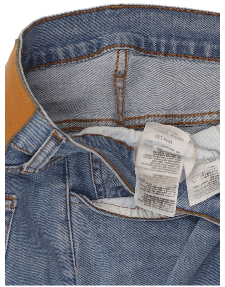 Мужские узкие джинсы Levi's W34 L30 синие, хлопок