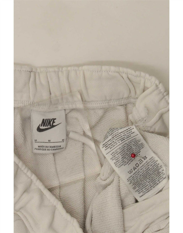 Мужские спортивные брюки с графическим рисунком Nike, джоггеры, средние, белые, с цветными блоками