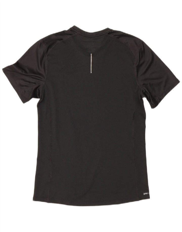 Мужская футболка Nike Dri Fit, маленькая, черная