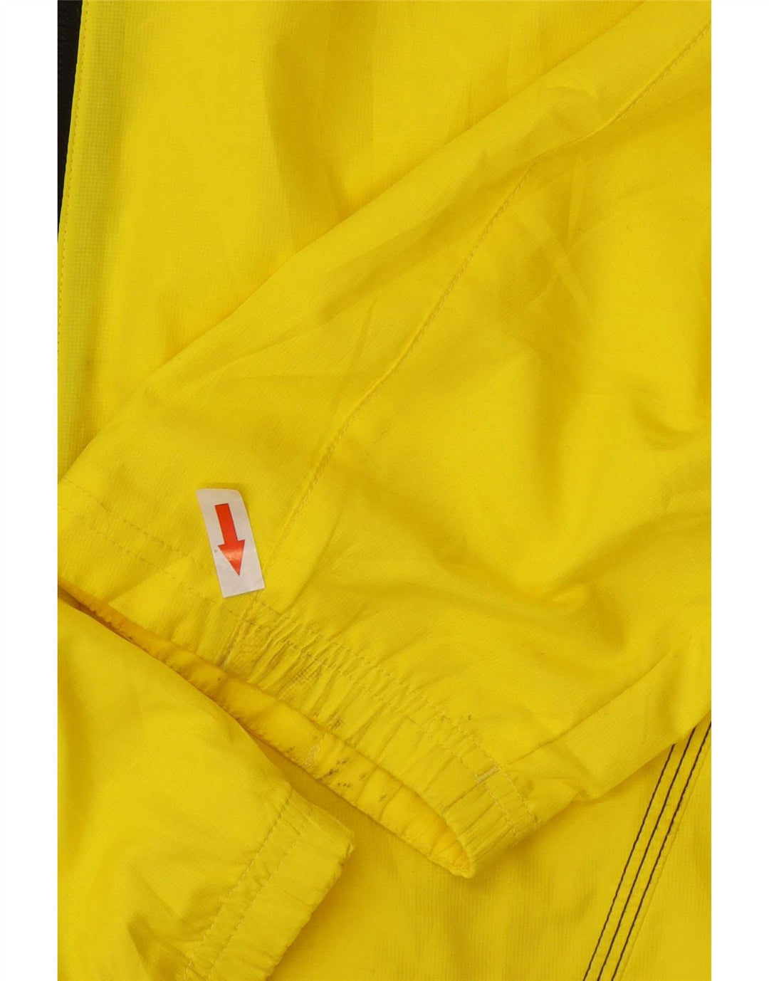 Мужская куртка-дождевик Adidas Clima Proof UK 40, большой желтый полиэстер