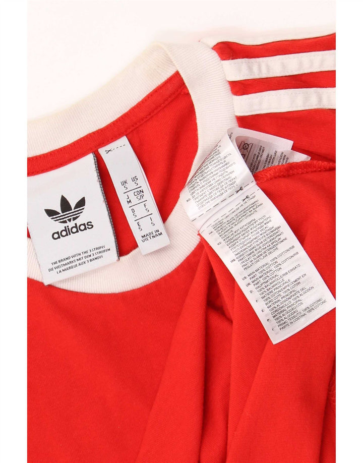 Adidas Мужская футболка Top Small Red Cotton