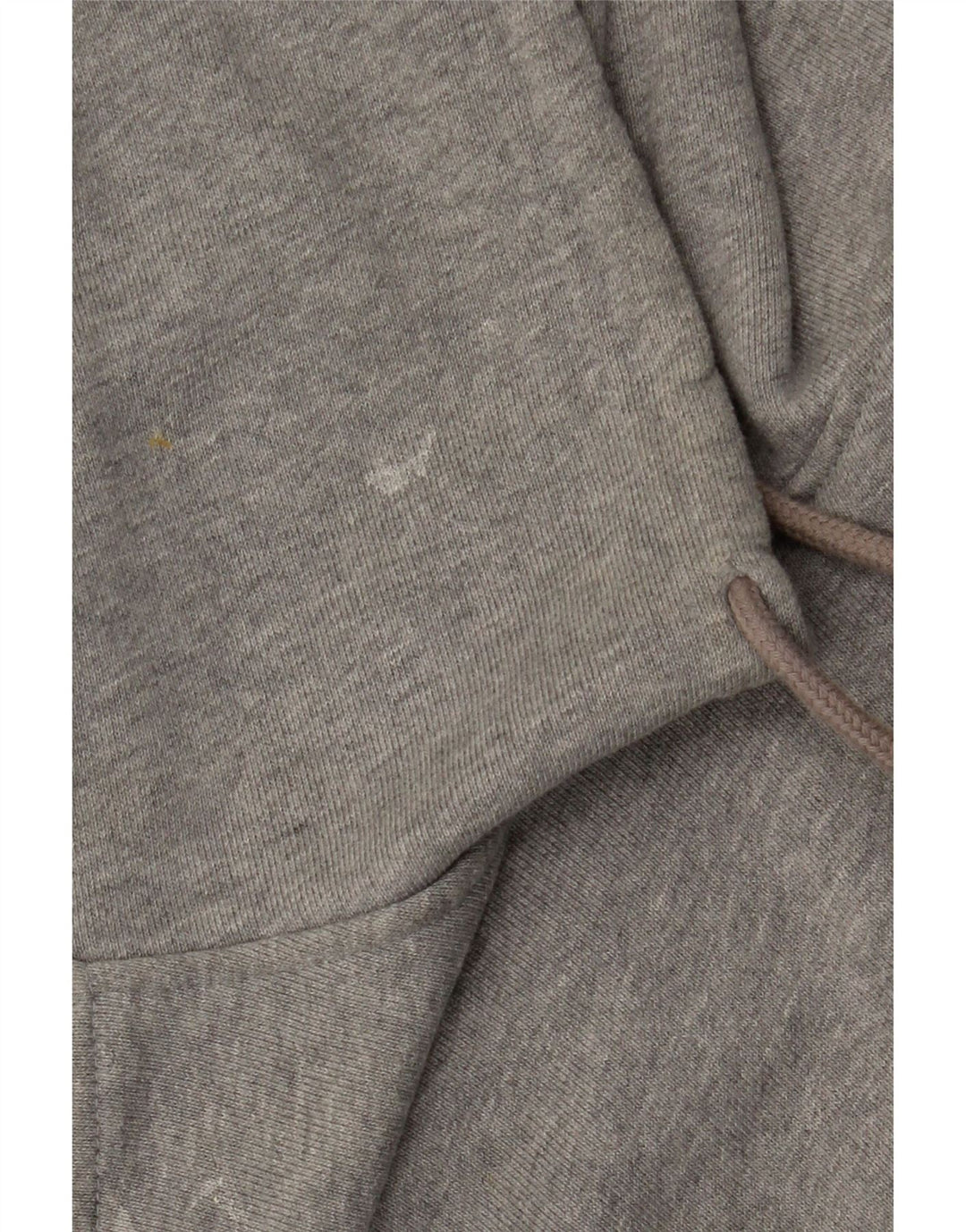 Женский джемпер с капюшоном Adidas Oversized UK 14, хлопок среднего серого цвета