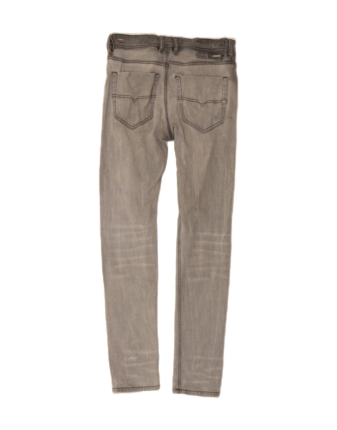 DIESEL Womens Skinny Jeans W26 L30 Grey Rayon Vintage Diesel and Second-Hand Diesel from Messina Hembry 