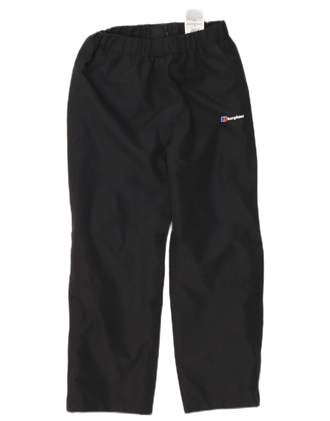 Брюки-ветровки Berghaus для мальчиков 7-8 лет, черный полиэстер