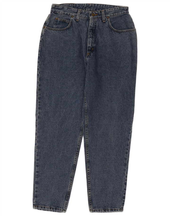 Женские зауженные джинсы LEE с высокой посадкой W34 L29, синие, хлопок