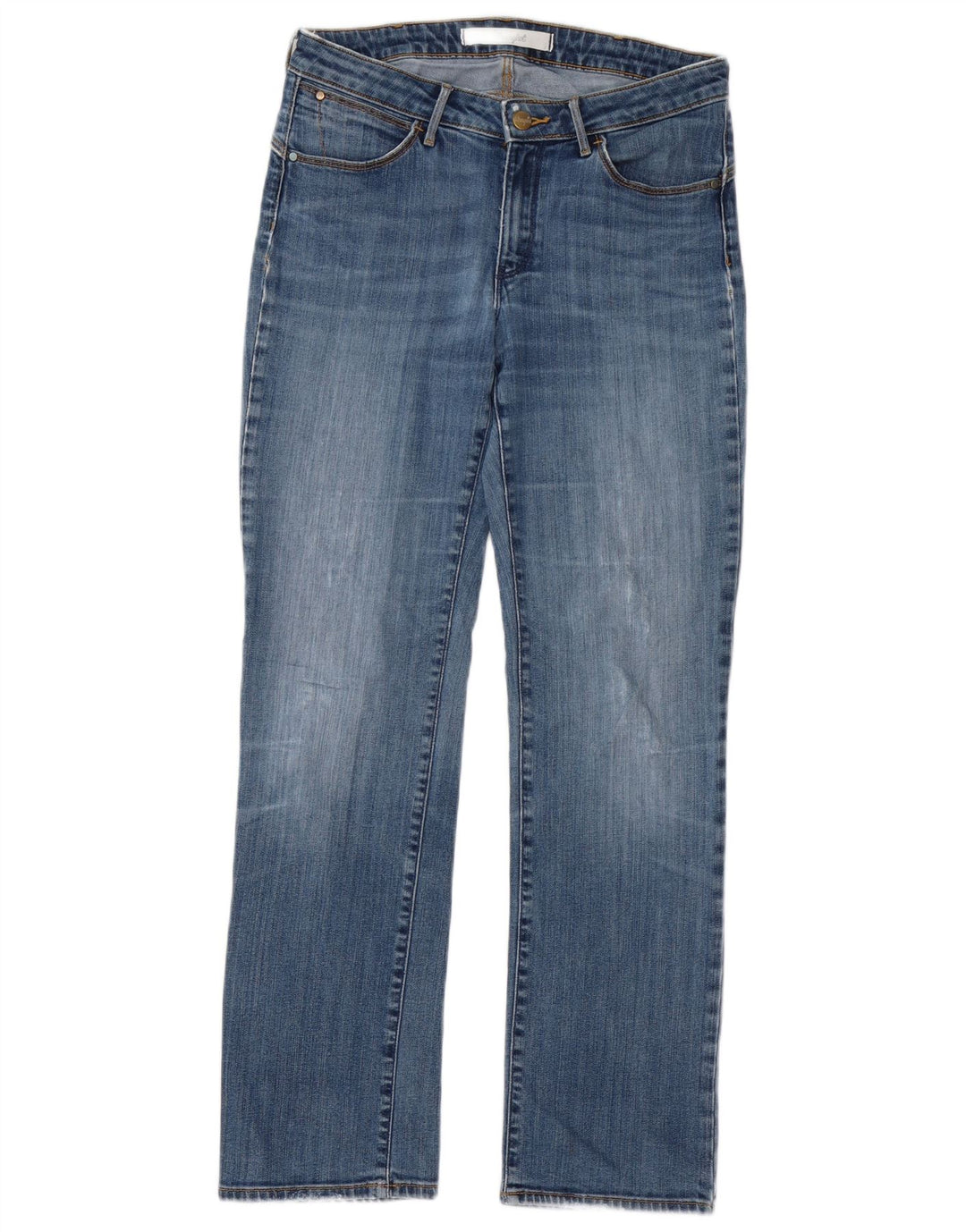 Джинсы женские прямые Wrangler W30 L29 синие