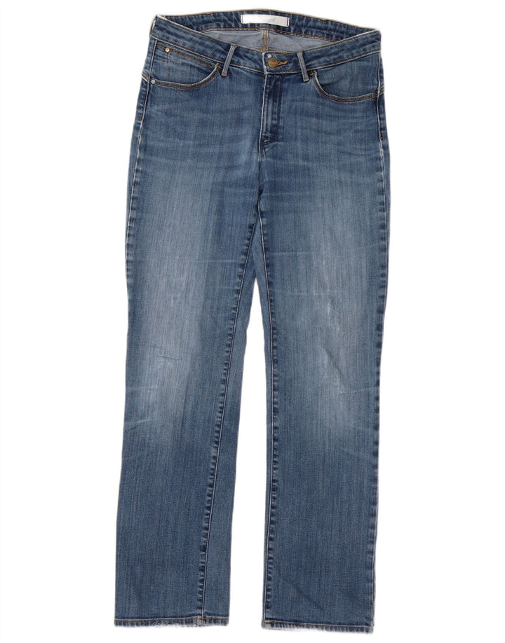 Джинсы женские прямые Wrangler W30 L29 синие