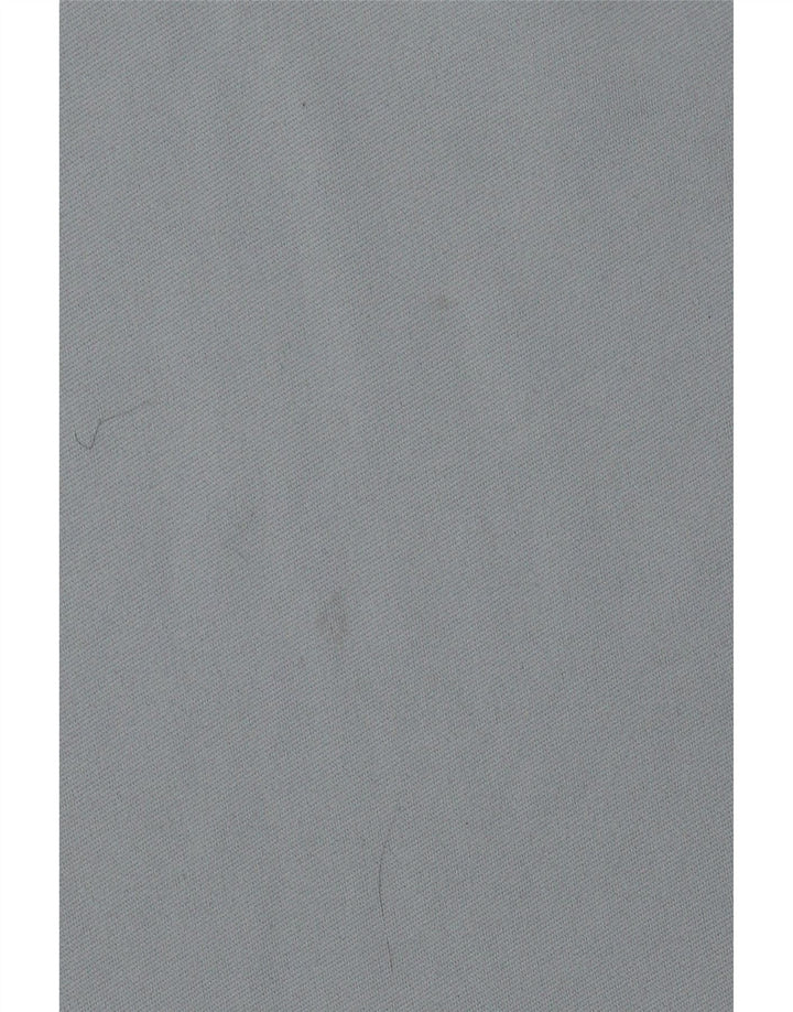 Мужская футболка Nike Dri Fit с воротником на молнии и длинными рукавами, большой синий полиэстер с цветными блоками