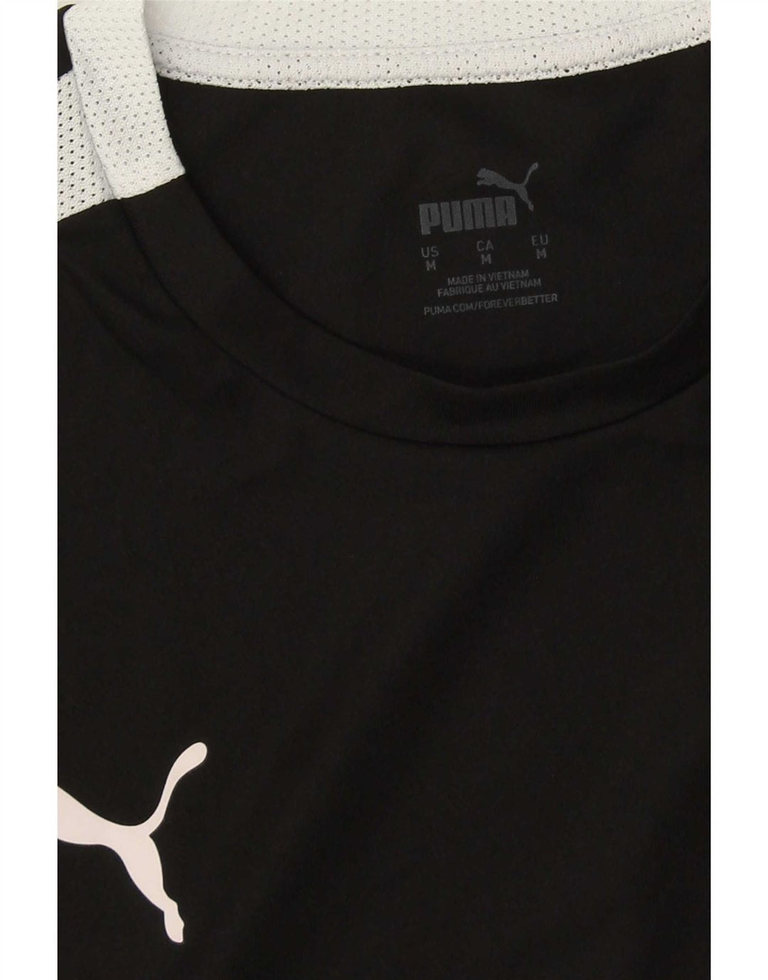 Мужская футболка Puma Top Medium Black с цветными блоками