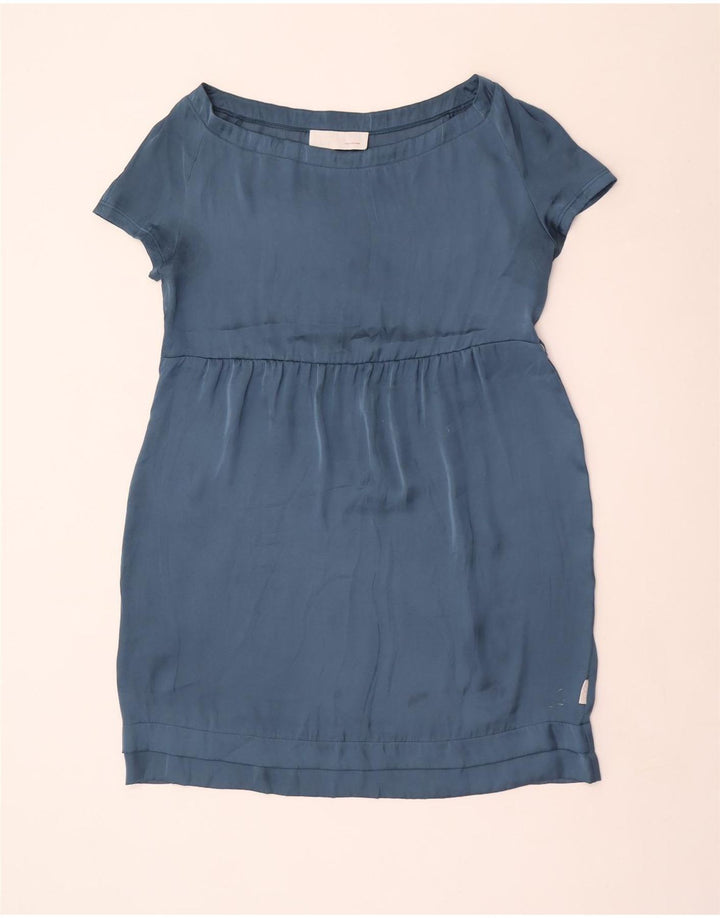 PEUTEREY Женское платье-футляр IT 46, большое синее, полиэстер