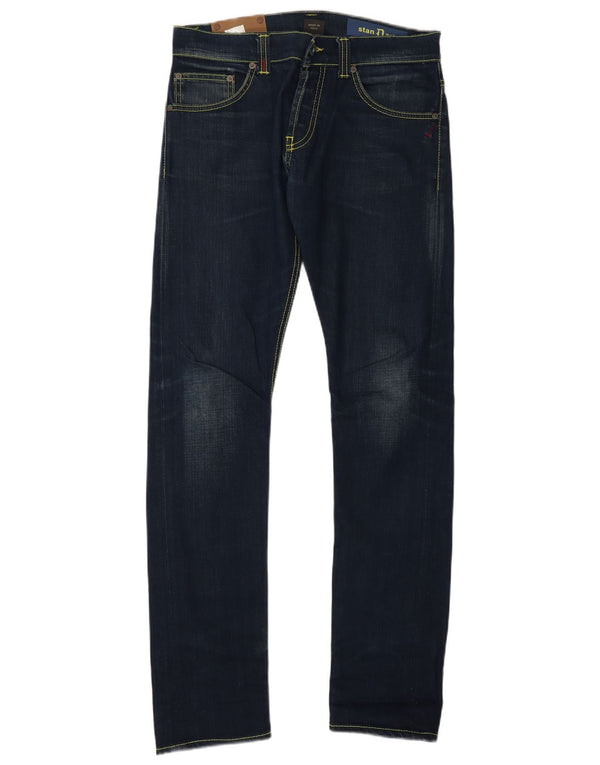 Dondup Женские узкие джинсы W31 L34 Темно-синие хлопковые