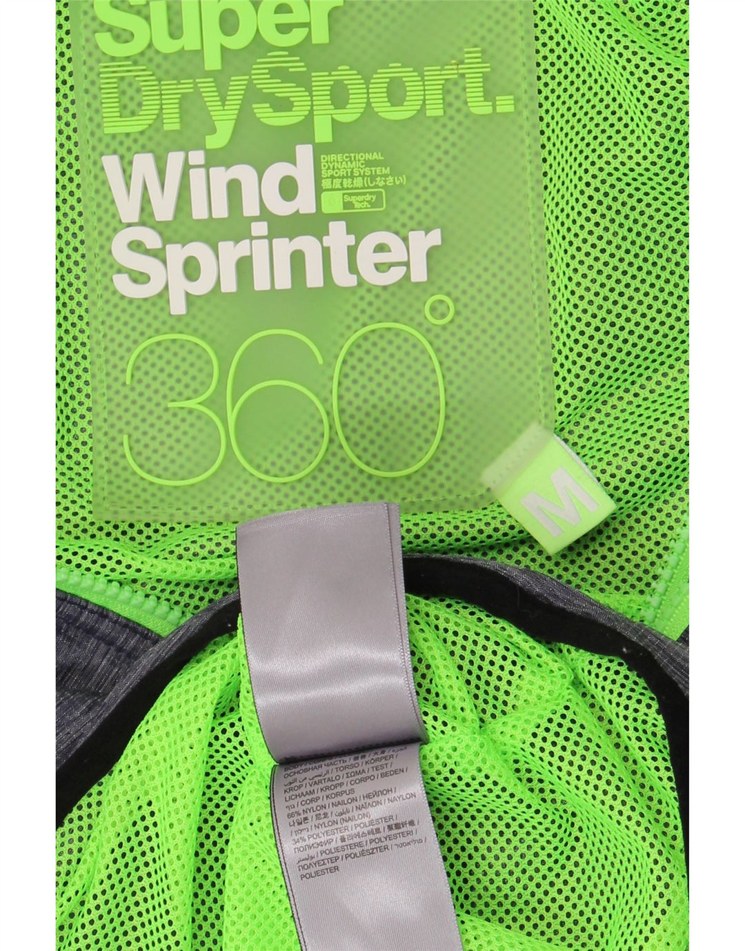 Женская ветровка с капюшоном Superdry UK 14, средний темно-синий нейлон