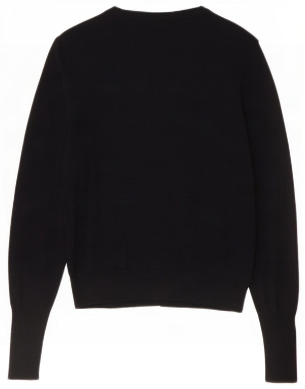 Женский кардиган Marks & Spencer UK 10, маленький черный вискоза