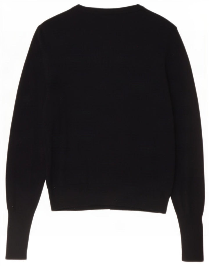 Женский кардиган Marks & Spencer UK 10, маленький черный вискоза