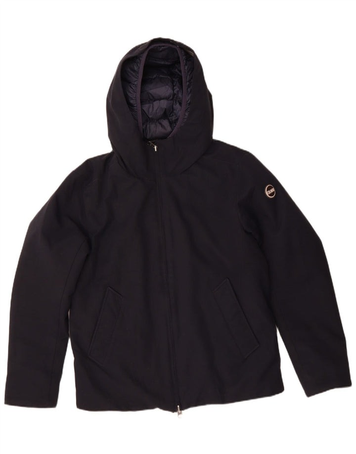 Colmar Мужская ветровка с капюшоном IT 50 Большая Темно-Синяя Полиэстер