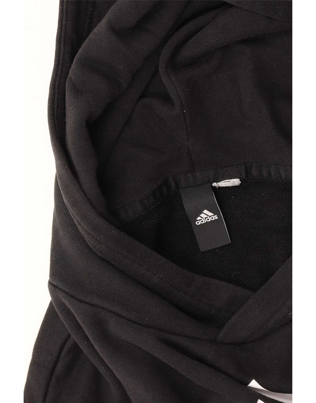 Мужской джемпер с капюшоном Adidas с рисунком, маленький черный