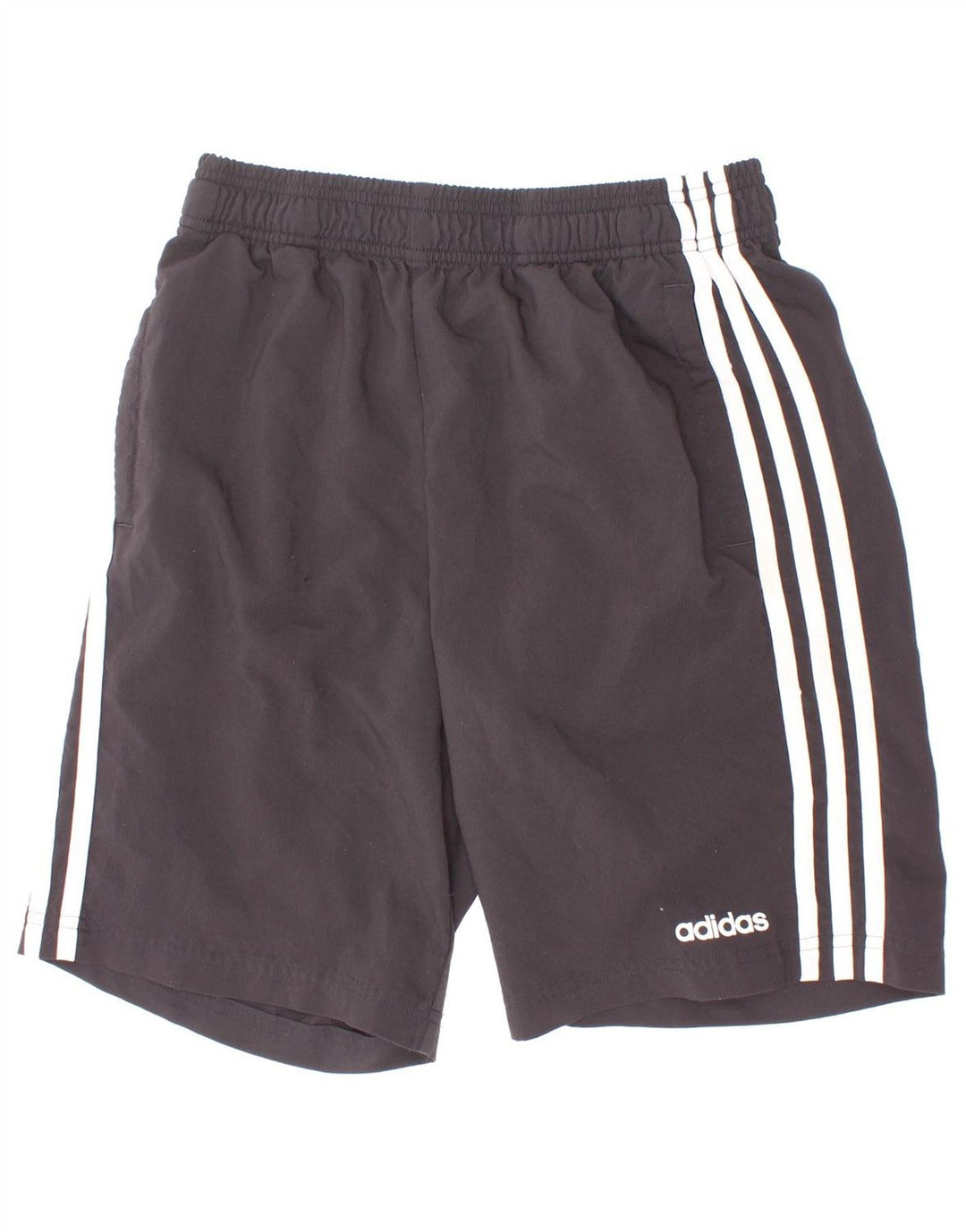 Спортивные шорты Adidas для мальчиков 13-14 лет, черный полиэстер