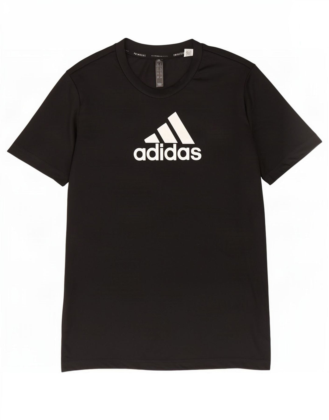 Женская футболка с рисунком Adidas Top UK 12/14, средний черный полиэстер