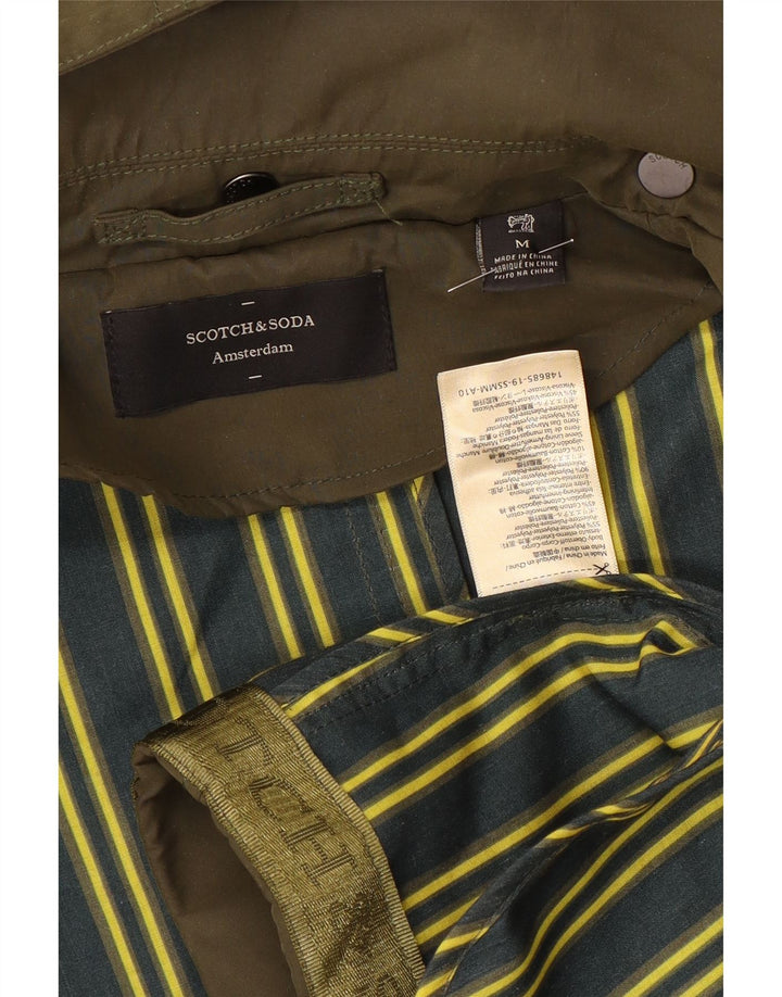 Мужская парка Scotch & Soda Amsterdam с капюшоном UK 38, средний хаки