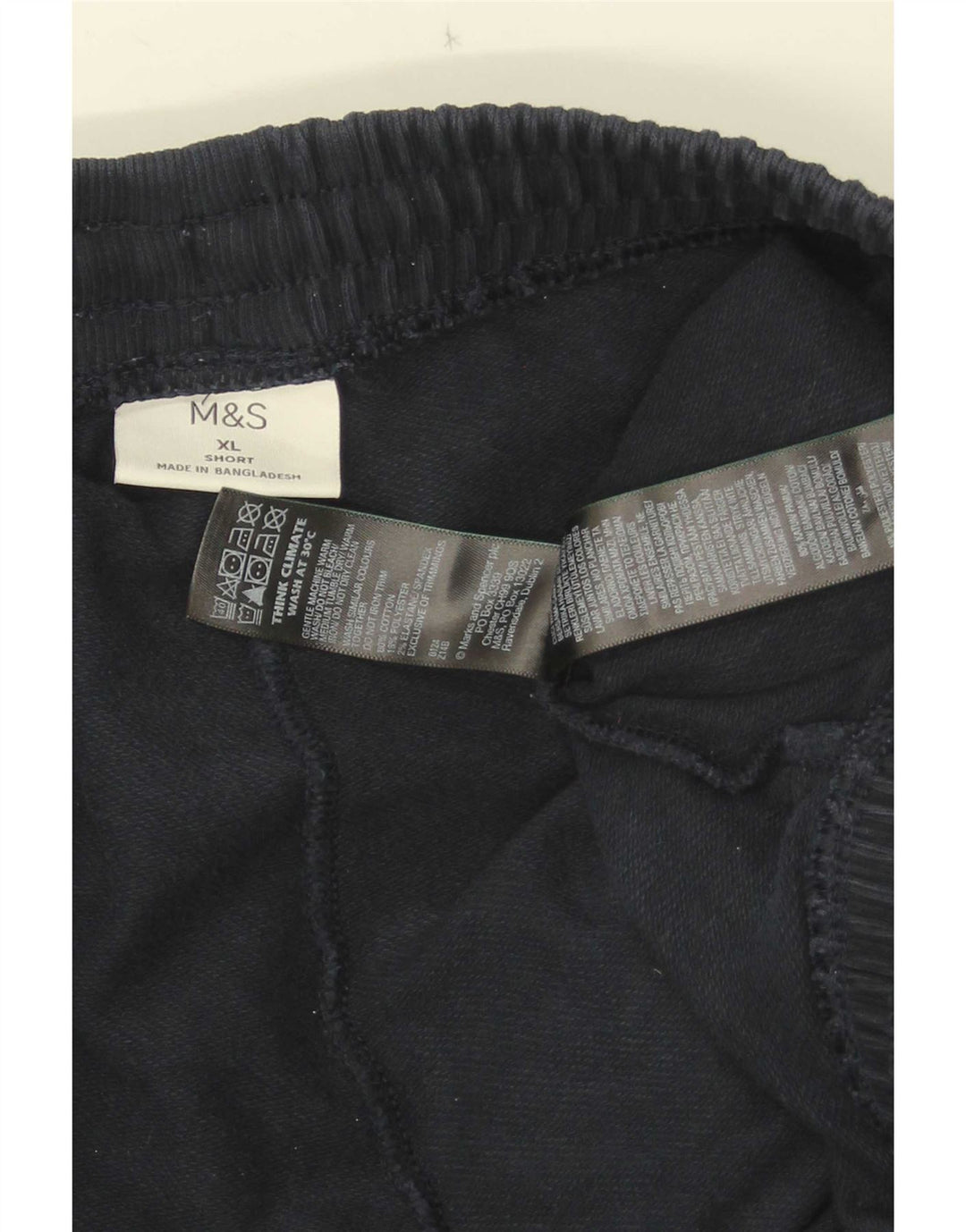 Мужские спортивные брюки Marks & Spencer XL темно-синие, хлопок