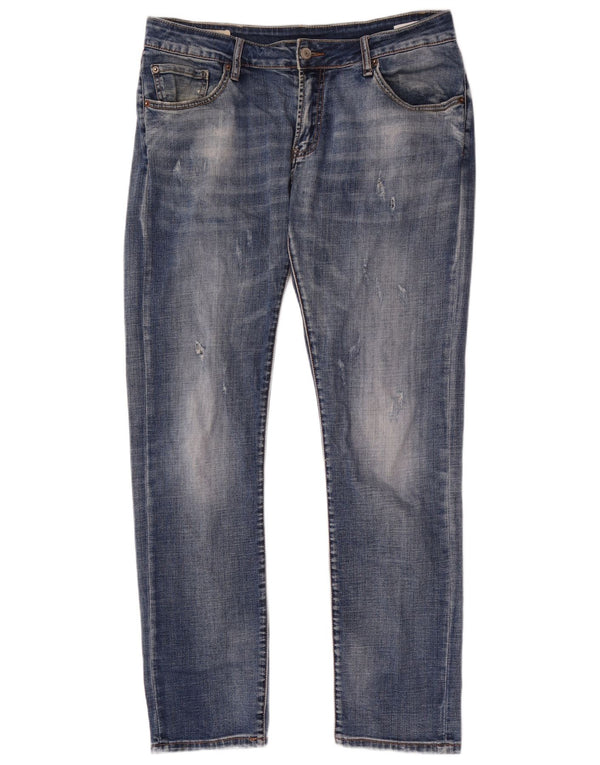 Мужские узкие джинсы Levi's 511 W32 L32 синие, хлопок