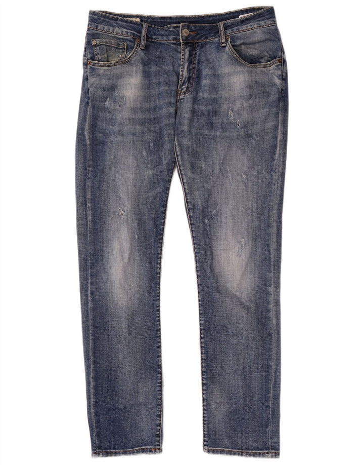 Мужские узкие джинсы Levi's 511 W32 L32 синие, хлопок