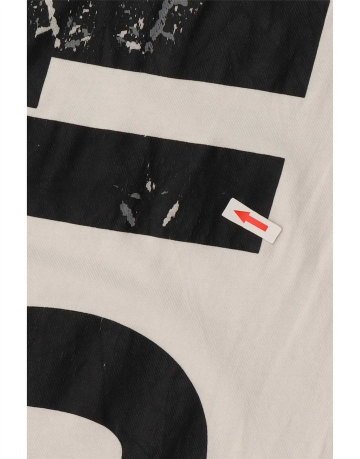 Мужской жилет с графическим рисунком Nike XL, белый хлопок