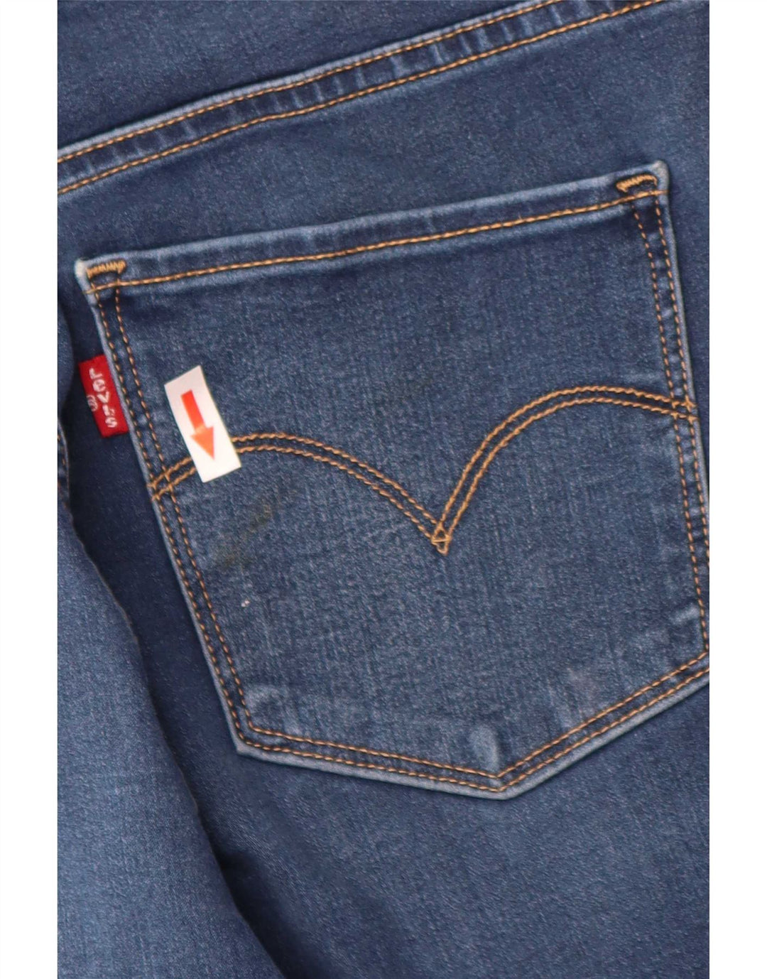 Женские прямые джинсы Levi's 314 Shaping W30 L31, синий хлопок