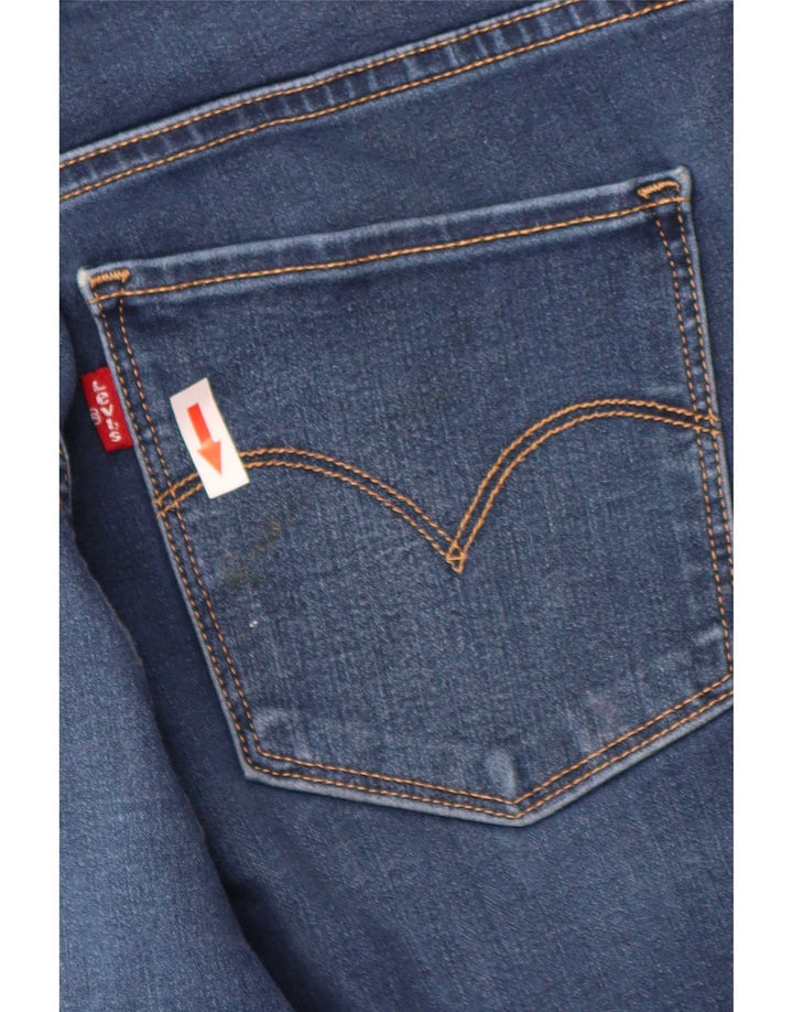 Женские прямые джинсы Levi's 314 Shaping W30 L31, синий хлопок
